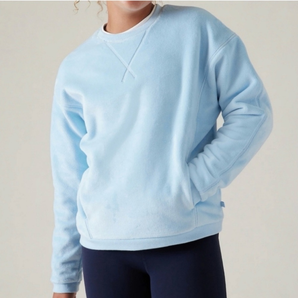 NWT Athleta Feelin Good Sweatshirt Size L/12